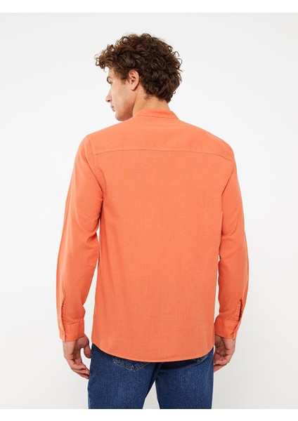 Lcw Casual Regular Fit Uzun Kollu Poplin Erkek Gömlek