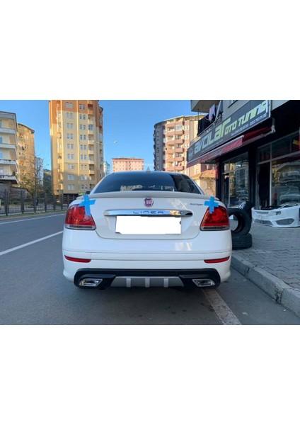 Fiat Linea Uyumlu Üniversal Difüzör Gri Tüm Modeller