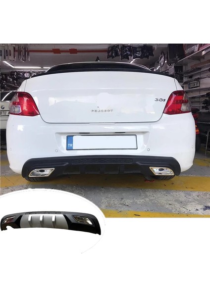 Peugeot 301 Uyumlu Üniversal Difüzör Gri 2012 ve Sonrası Modeller