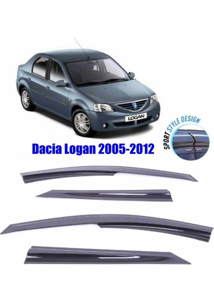 Dacia Logan Mugen Cam Rüzgarlığı 2005-2012 Arası 4'lü Sunplex
