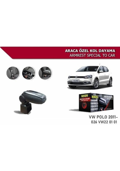 Volkswagen Polo Araca Özel Kol Dayama Kolçak 2009 Sonrası Niken