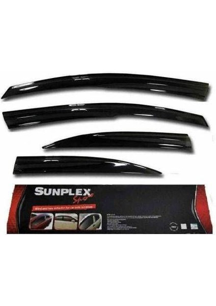 Vw Passat B7 Mugen Cam Rüzgarlığı 2010-2014 Arası 4'lü Sunplex