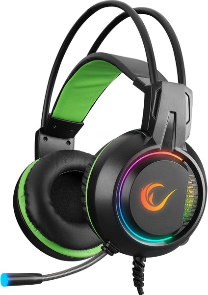 RM-K25 Lunatic Pro Rgb Ledli Mikrofonlu Kulaklık