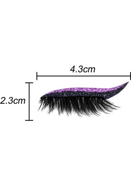 Kı Için Eyeliner Etiketli 3d Farı İle Kendinden Yapışkanlı (Yurt Dışından) modelleri