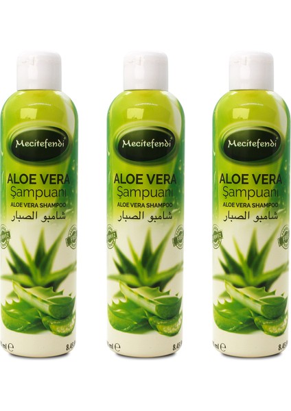 Aloevera Şampuanı 250 ml 3'lü