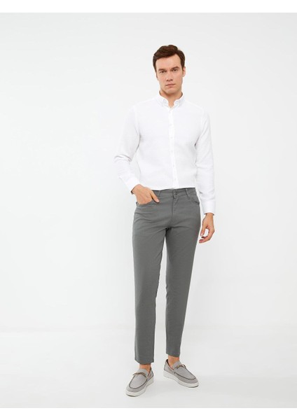 Lcwaıkıkı Classic Slim Fit Uzun Kollu Armürlü Erkek Gömlek modelleri