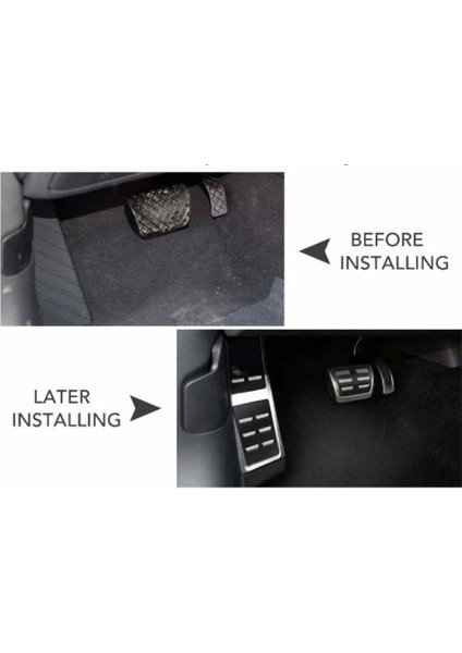 Audi A8 Otomatik Pedal Seti Geçmeli Tip Niken fiyatları