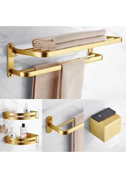 Kağıt Tutucu 3 Tarzı Fırçalanmış Altın Alüminyum Banyo Aksesuarları Seti Banyo Havlusu Askısı Havlu Askısı Tuvalet Fırçası Tutucu Kağıt Tutucu Banyo Aksesuarları (Yurt Dışından) modelleri