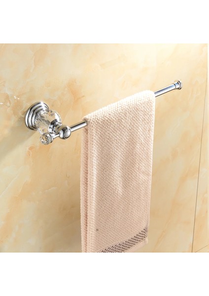 Kağıt Tutucu 2 Tarzı Krom Banyo Dekorasyon Havlu Askısı Organize Temizle Kristal Banyo Donanım Seti Duvara Montaj Banyo Aksesuarları Seti A67 (Yurt Dışından)