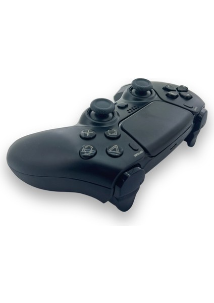 Coverzone Kablosuz Bluetooth Gamepad Ps4 Uyumlu Type-C Şarj Girişli Joystick Oyun Kolu Hassas Trigger Kaymaz Tasarım P4 Plus