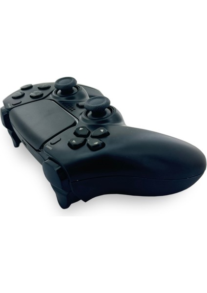 Coverzone Kablosuz Bluetooth Gamepad Ps4 Uyumlu Type-C Şarj Girişli Joystick Oyun Kolu Hassas Trigger Kaymaz Tasarım P4 Plus