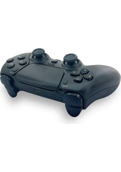 Coverzone Kablosuz Bluetooth Gamepad Ps4 Uyumlu Type-C Şarj Girişli Joystick Oyun Kolu Hassas Trigger Kaymaz Tasarım P4 Plus