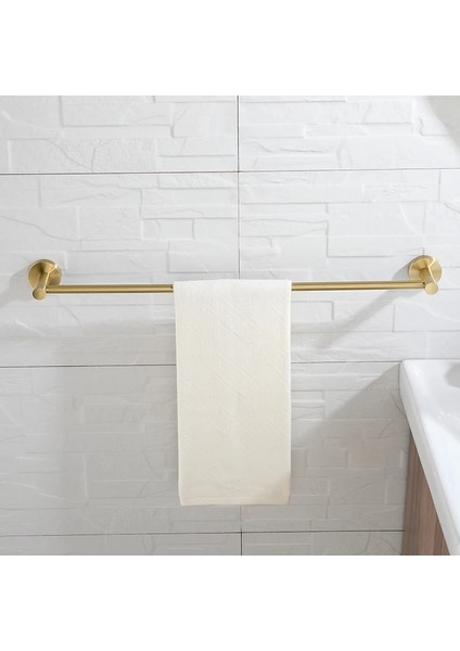 Kağıt Tutucu Stili Fırçalanmış Altın Banyo Donanım Seti Bornoz Askısı Havlu Demiri Raf Bar Raf Rulo Kağıt Tutucu Banyo Aksesuarları Altın (Yurt Dışından) fırsatları