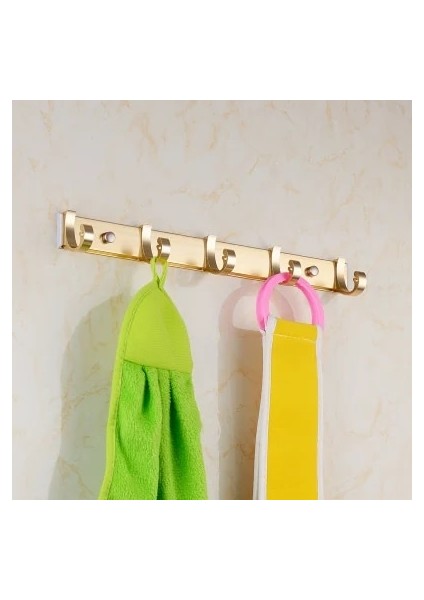 Fırça Stili Altın Uzay Alüminyum Banyo Donanım Seti Kağıt Tutucu Havlu Çubuğu Bornoz Kancaları Tuvalet Fırçası Tutucular Raflar Banyo Aksesuarları (Yurt Dışından)