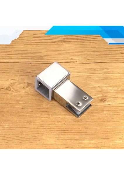 No.9 Stili 304 Paslanmaz Çelik 25 Kare Boru Konnektörü Duş Odası Cam Sabitleme Çubuğu Donanım Aksesuarları Flanş Koltuk Köşesi (WYL09) (Yurt Dışından) modelleri