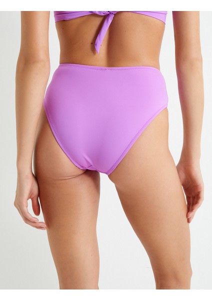 Yüksek Bel Bikini Altı Mat Kumaş