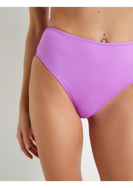 Yüksek Bel Bikini Altı Mat Kumaş
