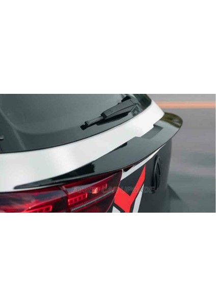 Vw Golf 8 Middle Boyalı Spoiler (Pianoblack) 2020 Sonrası