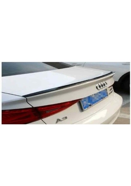 Audi A3 Original Still Boyalı Spoiler (Pianoblack) 2013-2018 Arası