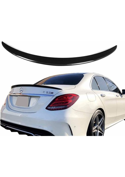 Mercedes W205 Boyalı (Pianoblack) Spoiler 2015-2021 Arası fırsatları