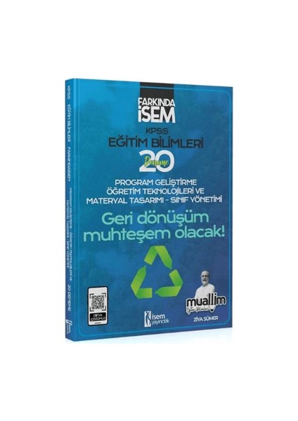 KPSS Eğitim Bilimleri Program Geliştirme Muallim 20 Deneme Çözümlü
