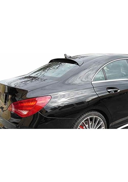 Mercedes Cla (W117) Boyalı (Pianoblack) Cam Üstü Spoiler 2013-2019 Arası