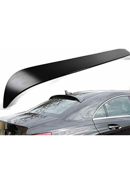 Mercedes Cla (W117) Boyalı (Pianoblack) Cam Üstü Spoiler 2013-2019 Arası