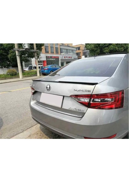 Skoda Superb Rs Boyalı Spoiler (Pianoblack) 2015-2019 Arası