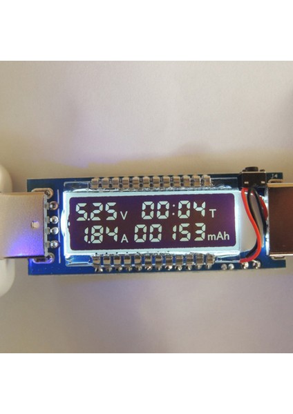 Keweisi USB Tester Akım Ölçer Voltmetre Ampermetre