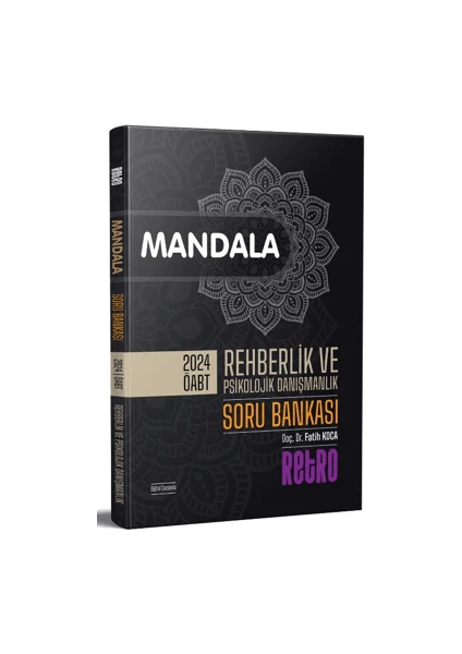 Retro Yayıncılık ÖABT Mandala Rehberlik ve Psikolojik Danışmanlık Soru Bankası