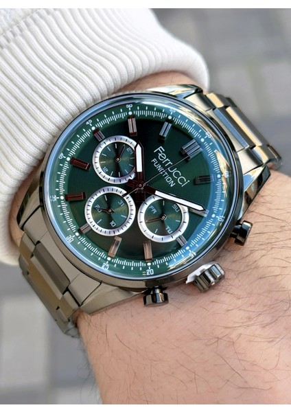 Function FCF.03299FM.04 Çelik Kordon Erkek Kol Saati fiyatları