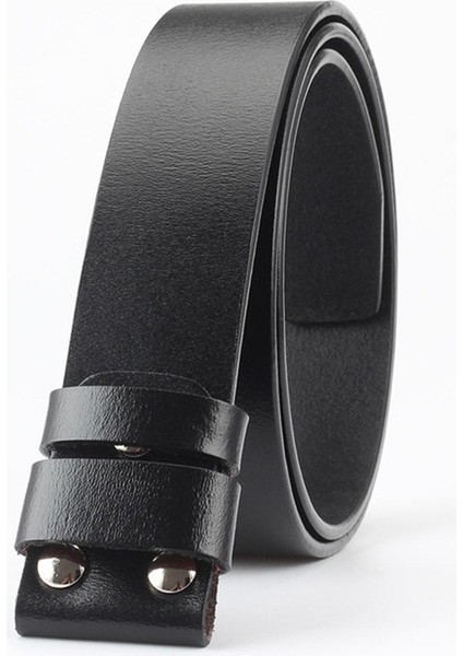 MEN39S Hakiki Dana Derisi Deri Kemer Tokası Olmadan El Yapımı Kemer Diy Aksesuarları 3.8 cm D1 (Yurt Dışından)