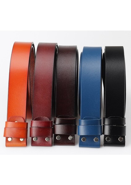MEN39S Hakiki Dana Derisi Deri Kemer Tokası Olmadan El Yapımı Kemer Diy Aksesuarları 3.8 cm D1 (Yurt Dışından) modelleri