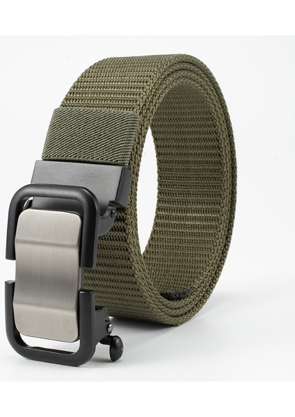 Otomatik Toka Naylon Kemer Erkek Ordu Taktik Kemer Erkek Askeri Bel Kanvas Kemerler Alaşım Düğme Erkek Iş Naylon Kemer (Yurt Dışından) modelleri