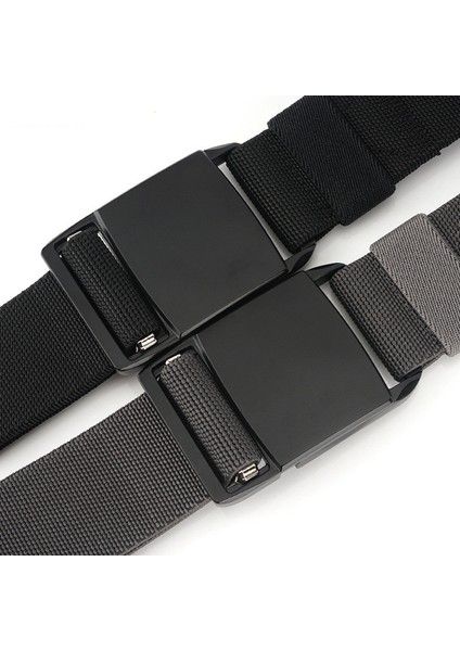 Erkek Askeri Taktik Web Kemeri, Metal Manyetik Tokalı Günlük Naylon DOKUMA-125CM/3.8CMWIDE (Yurt Dışından) fiyatları