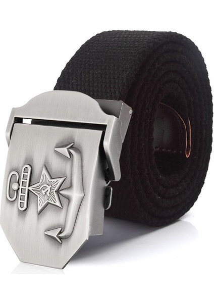 Bokadiao Menampwomen Kanvas Kemer Donanma Sscb Lüks Metal Kot Kemer Cccp Ordu Taktik Kemerler Erkek Askeri Kayış (Yurt Dışından) modelleri