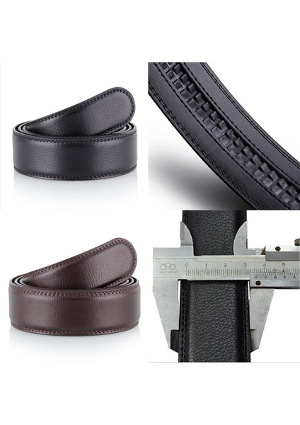Yeni Erkek Otomatik Tokalı Kemerler Hiçbir Tokalı Kemer Erkekler Yüksek Kaliteli Erkek Hakiki Kayış Kot Pu Kemer Erkek Kemerleri Lüks 3.5 cm (Yurt Dışından) fiyatları