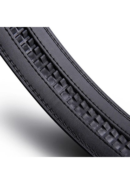 Yeni Erkek Otomatik Tokalı Kemerler Hiçbir Tokalı Kemer Erkekler Yüksek Kaliteli Erkek Hakiki Kayış Kot Pu Kemer Erkek Kemerleri Lüks 3.5 cm (Yurt Dışından) indirimleri