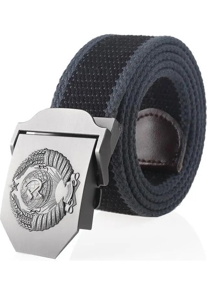 Supsindy Kanvas Kemer 3D Sovyet Ulusal Amblemi Metal Toka Kot Kemerler Erkekler Için Cccp Ordu Askeri Taktik Kemerler Erkek Kayış (Yurt Dışından) fırsatları