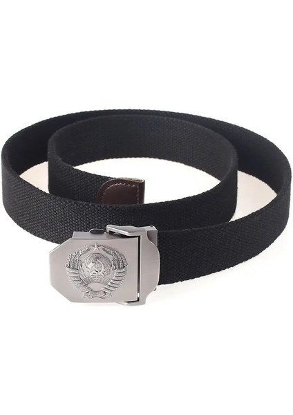 Supsindy Kanvas Kemer 3D Sovyet Ulusal Amblemi Metal Toka Kot Kemerler Erkekler Için Cccp Ordu Askeri Taktik Kemerler Erkek Kayış (Yurt Dışından) indirimleri