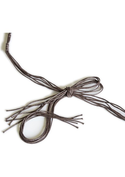 Sanwood Bohemia El Yapımı Boncuk Örgülü Kadın Kemeri Düğümlü Püsküller Bel Kemerleri 4 Renk Askı Moda Elbise Ince Kemer (Yurt Dışından) indirimleri