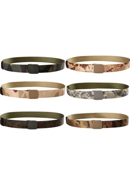 Yfashion Edebi Stil Açık Spor Naylon Kanvas Kemerler Erkekler ve Kadınlar Için Rahat Bel Kemeri (Yurt Dışından) modelleri