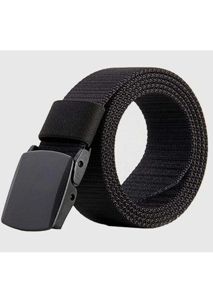 MEN39S Taktik Kemer Ağır Hizmet Dokuma Kemer Metal Toka ve Toka ile Ayarlanabilir Askeri Tarzı Naylon Kemerler (Yurt Dışından)