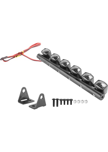 Rc Araba Işık Çubuğu Kiti 6 Gövde Kabuğu Çatı Işıkları 1/10 Rc Paletli Araba Kamyon Aksesuarları (Yurt Dışından) fiyatları