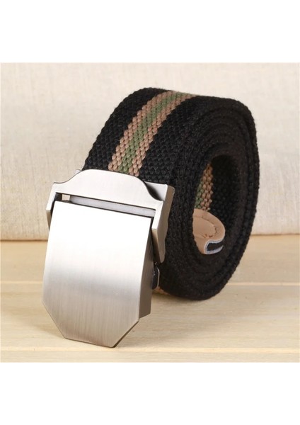Unisex Taktik Naylon Kemer En Kaliteli 3.8 cm Geniş Kanvas Kemerler Açık Alaşım Otomatik Toka Erkek Kemer 3.8 cm Genişlik (Yurt Dışından) fırsatları