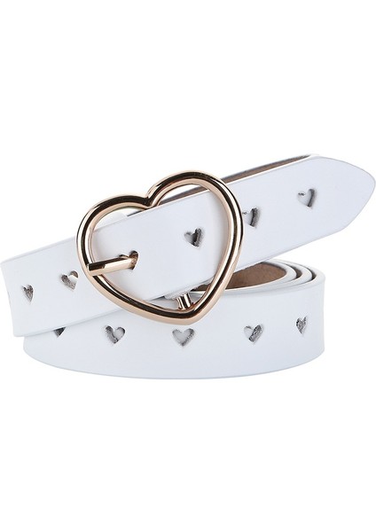 Hakiki Deri Kalp Şeklinde Sığır Derisi Kadın Kemerleri Kahverengi Kadın Kot Kemer (Yurt Dışından) modelleri