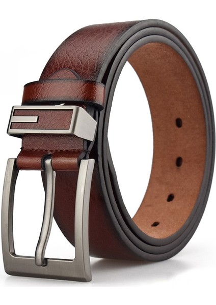 Anpudusen Yeni Stiller Sıcak Satış Erkek Kemer Suni Deri Alaşımlı Pin Toka Metal Yüzük Erkekler Erkek Kot Pantolon (Yurt Dışından) fırsatları