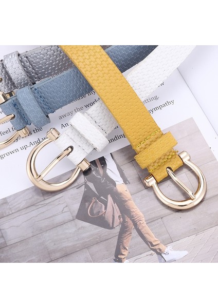 Kadınlar Için Deri Kemerler Lüks Kot Kemer Metal Cinturon Mujer Bel Korse Kayışı Ceinture Femme Kemer Riem (Yurt Dışından) fırsatları