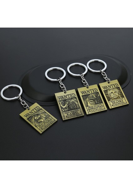 Anime Tek Parça Anahtarlık Dört Imparator Shanks Kaido Aranıyor Sonrası Anahtarlıklar Tutucu Metal Anahtarlıklar Charm Erkekler Takı (Yurt Dışından) fiyatları