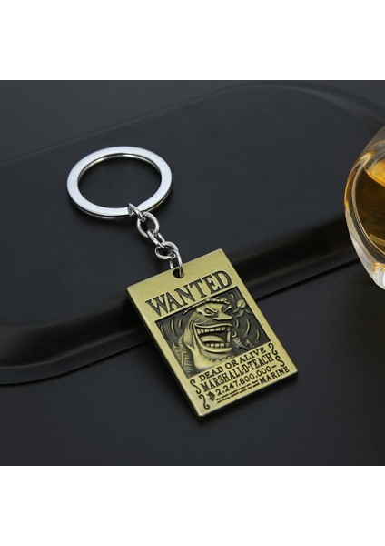 Anime Tek Parça Anahtarlık Dört Imparator Shanks Kaido Aranıyor Sonrası Anahtarlıklar Tutucu Metal Anahtarlıklar Charm Erkekler Takı (Yurt Dışından) fırsatları